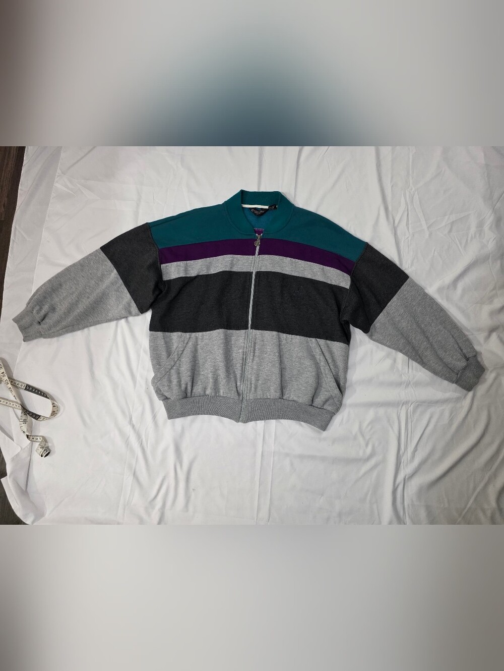Vintage Christian Dior  Men's Monsieur  Full Zip Sweater